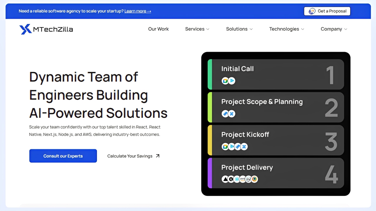 MTechZilla: Best Mobile App Companies for European Startups