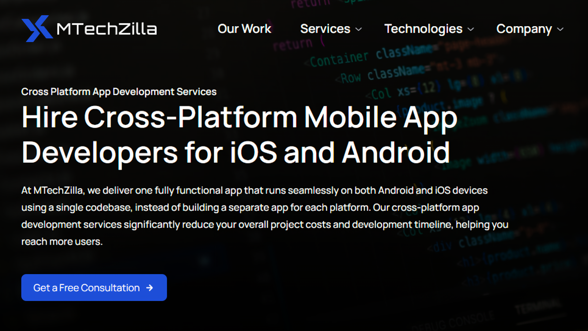 Building Future-Ready Cross-Platform Apps with MTechZilla