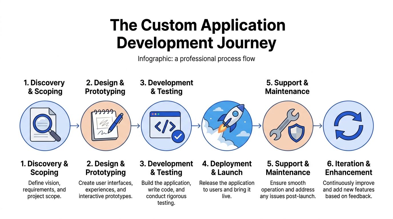 The End-to-End Custom Application Development Process