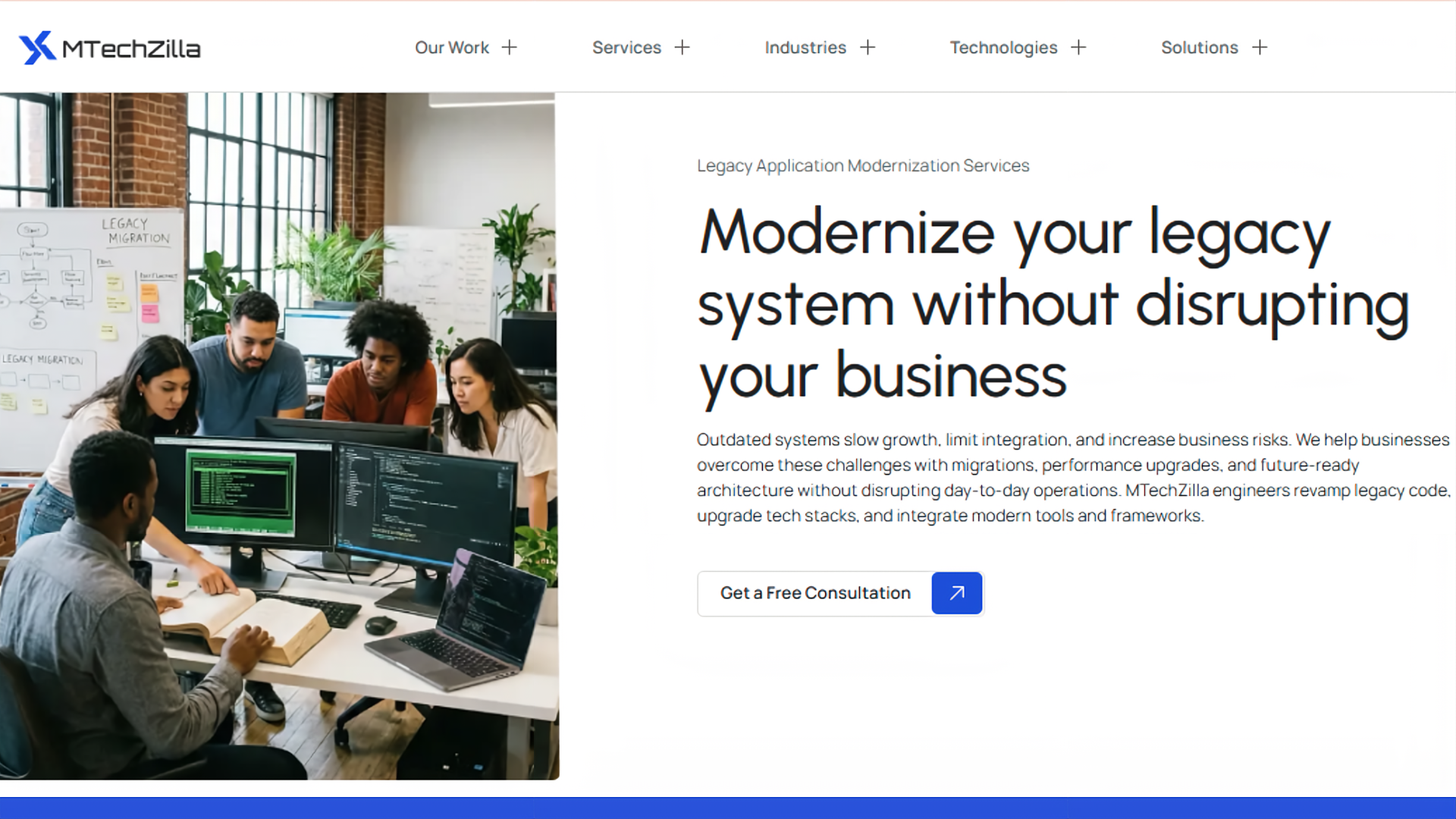 Legacy Application Modernization Services